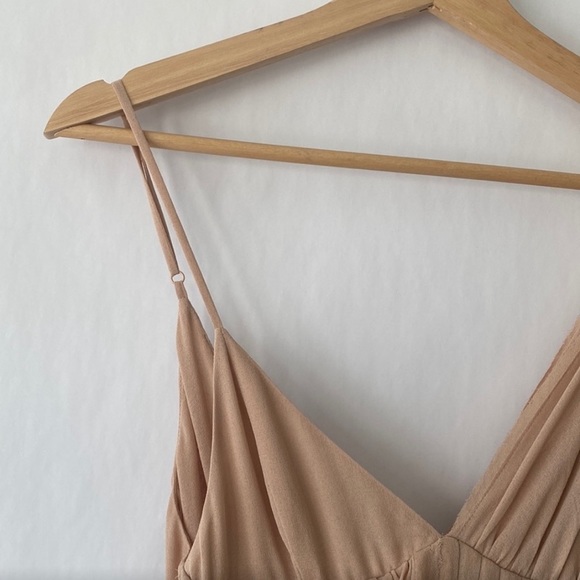 RARE! 💞💖 - H&M Conscious EXCLUSIVE Women's Pink Frilled Chiffon Dress 💕 - Picture 11 of 15